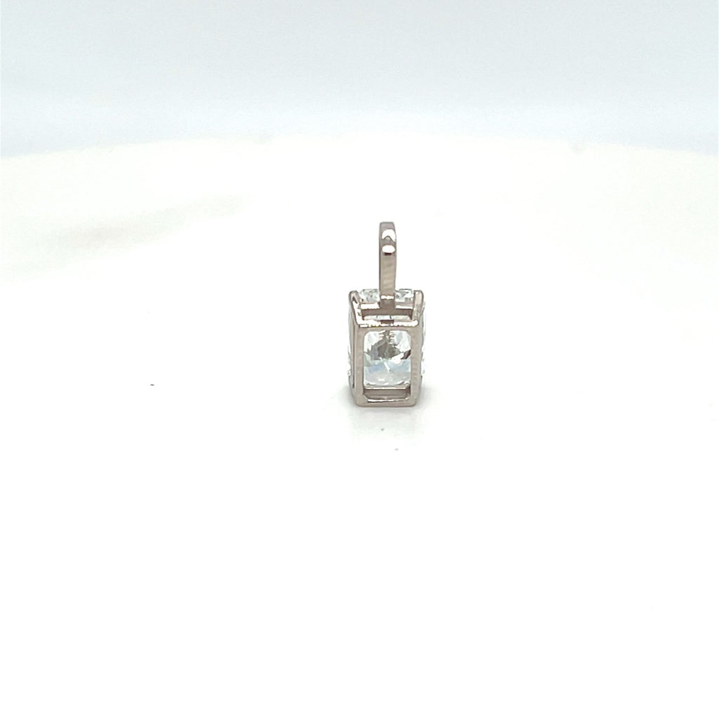 Modernus Pakabukas Baltas Auksas 1.06 ct | Laboratorinis Deimantas