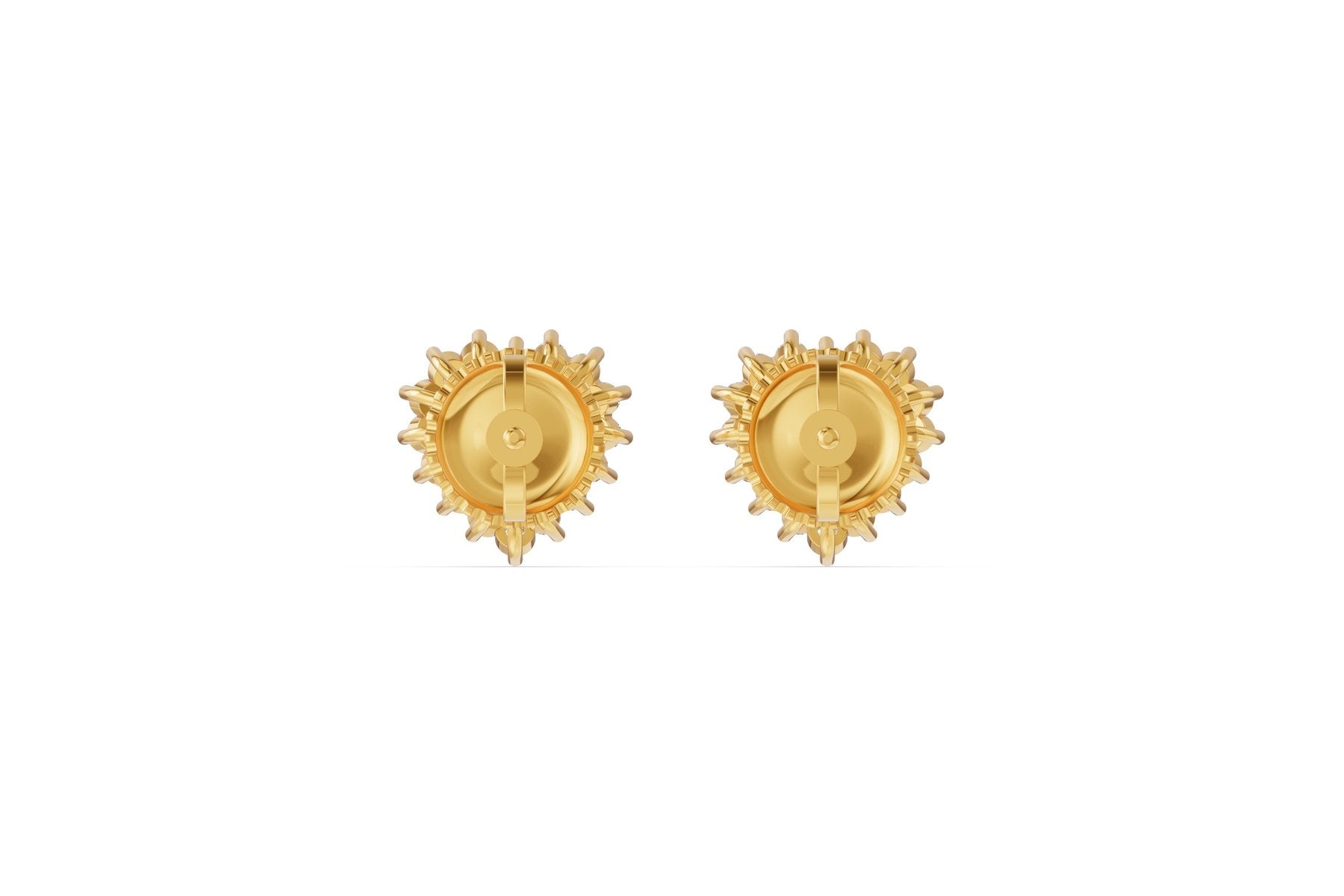 Romantiški Auskarai Širdelės Formos 2.18 ct | Auginti Deimantai