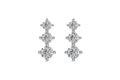 Išskirtiniai Auskarai su Augintais Deimantais 3.52 ct | Auksas