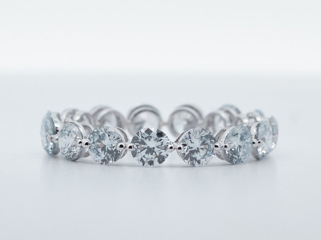 Prabangus Žiedas su Deimantais 3.04 ct | Auksas