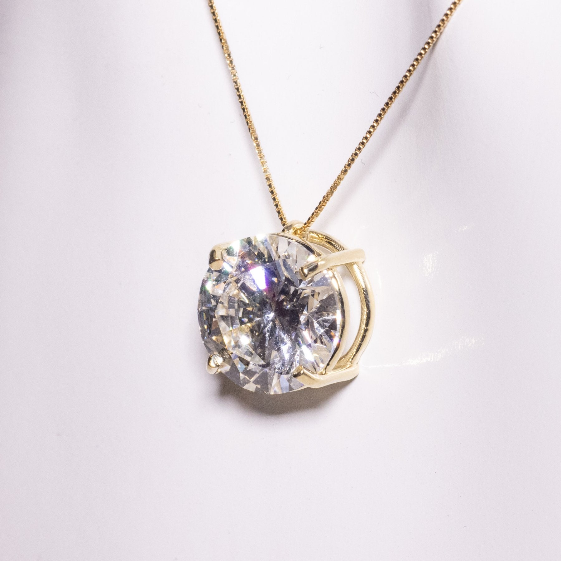 Išskirtinis Pakabukas su Deimantu 5.01 ct | Auksas