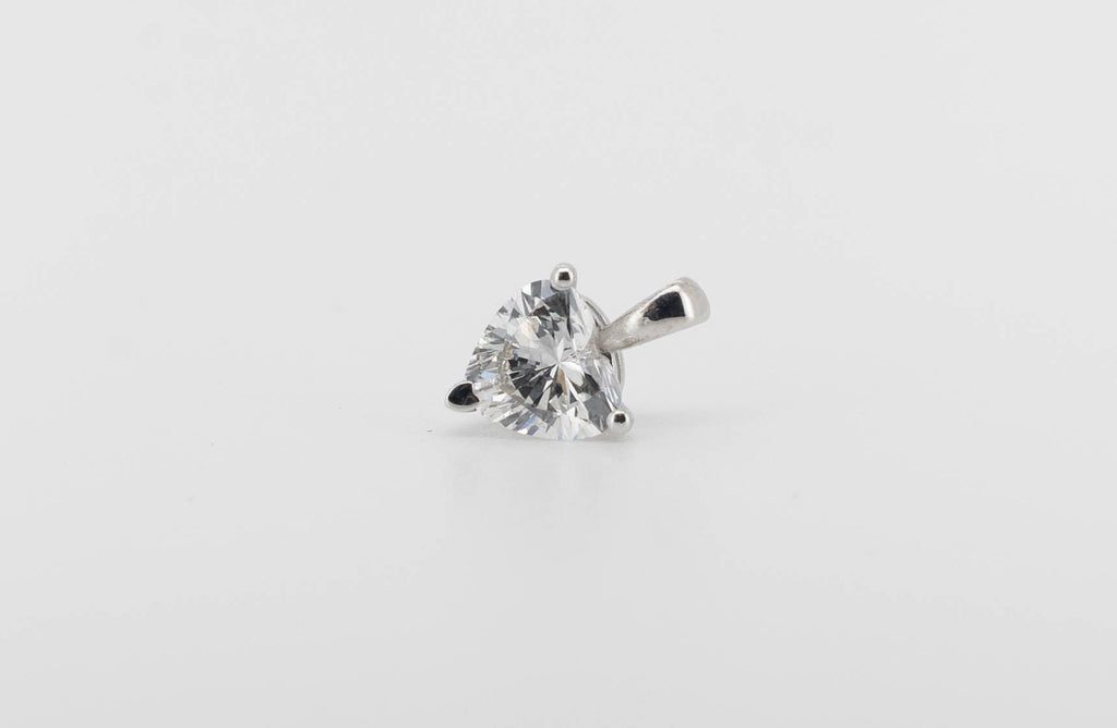 Romantiškas Pakabukas Širdelės Formos 1.07 ct | Auginti Deimantai