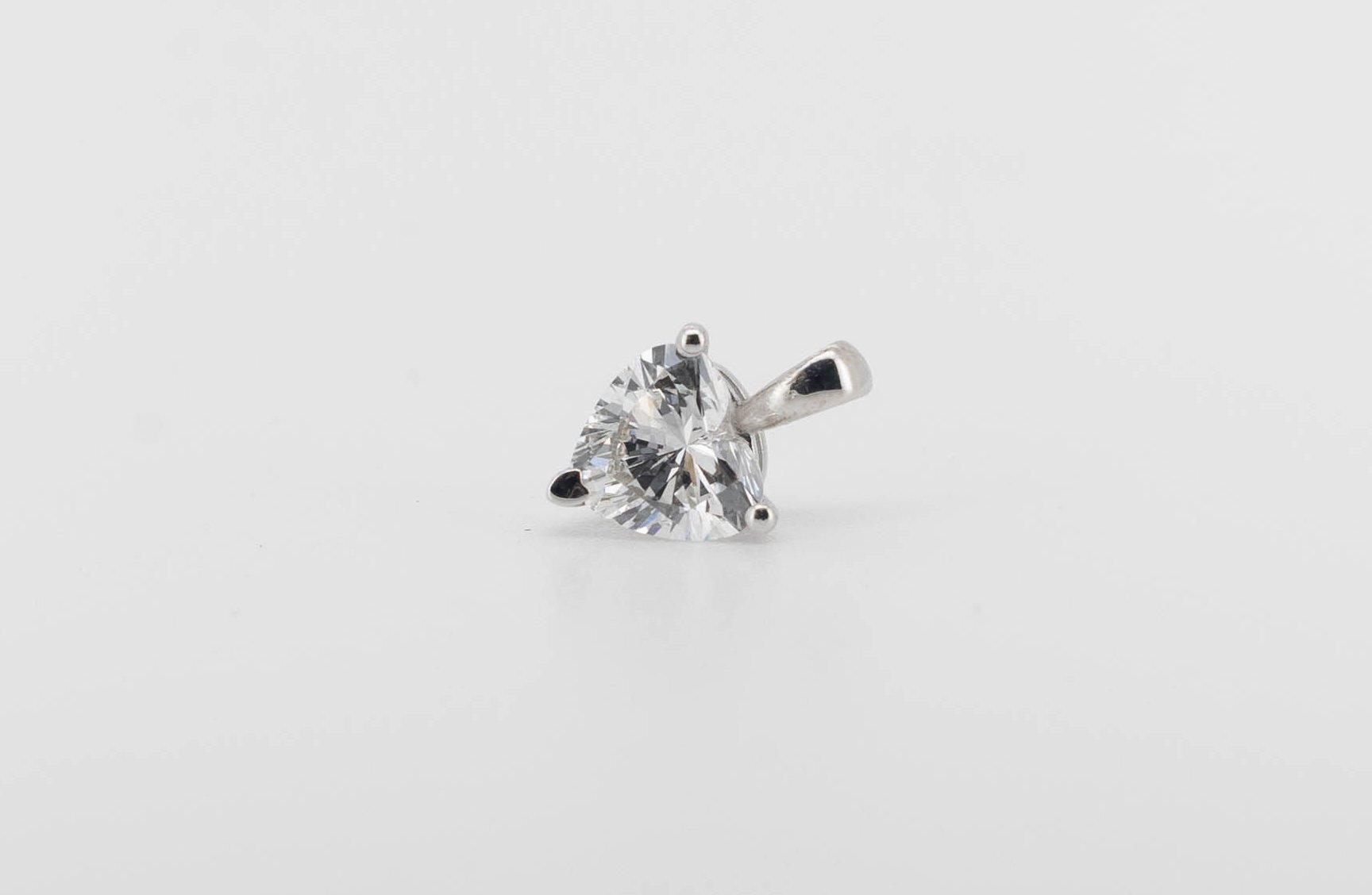 Romantiškas Pakabukas Širdelės Formos 1.07 ct | Auginti Deimantai