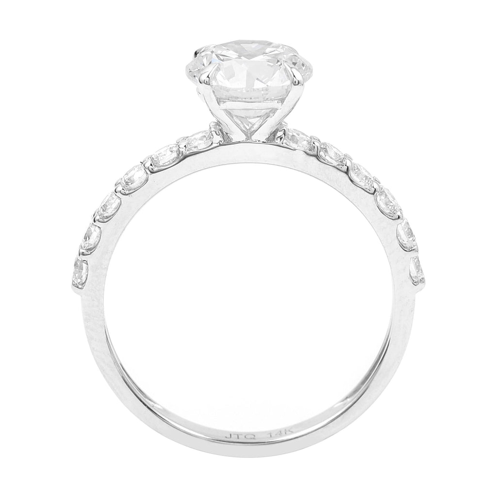 Elegantiškas Auksinis Žiedas 1.73 ct | Laboratorinis Deimantas