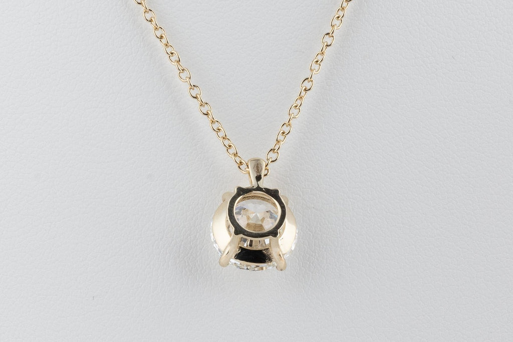Prabangi Auksinė Grandinėlė 4.05 ct | Auginti Deimantai