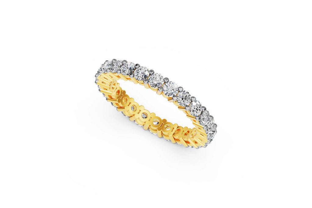 Prabangus Žiedas su Augintais Deimantais 3.82 ct | Auksas