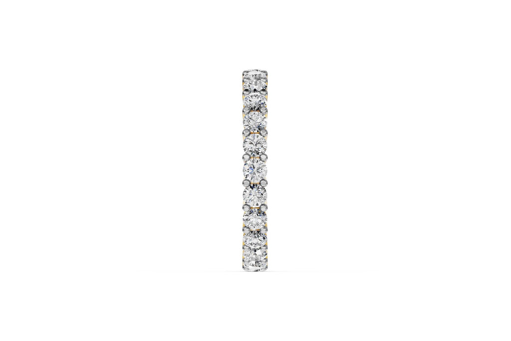 Prabangus Žiedas su Augintais Deimantais 3.82 ct | Auksas