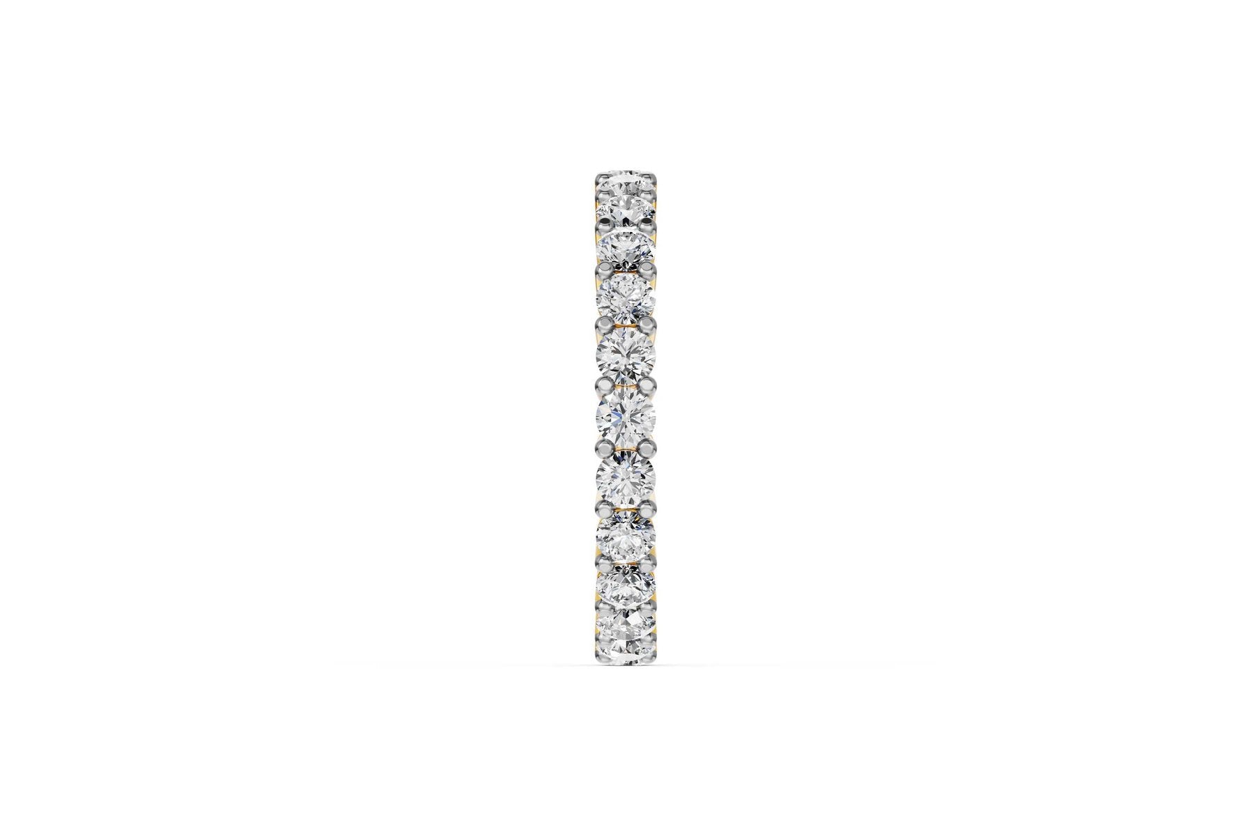 Prabangus Žiedas su Augintais Deimantais 3.82 ct | Auksas