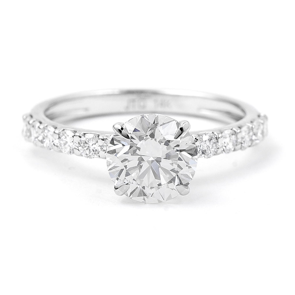 Elegantiškas Auksinis Žiedas 1.73 ct | Laboratorinis Deimantas