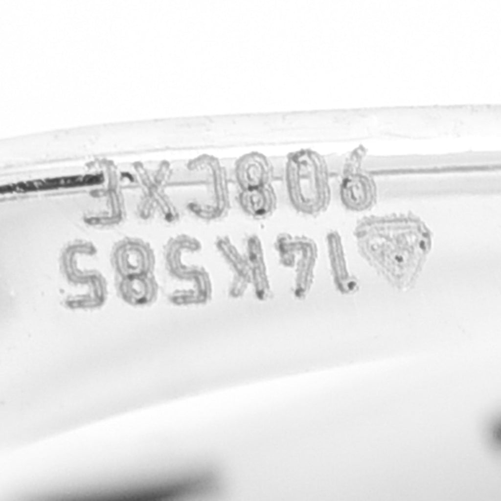 Prabangus Pakabukas Baltas Auksas 2.97 ct | Laboratorinis Deimantas