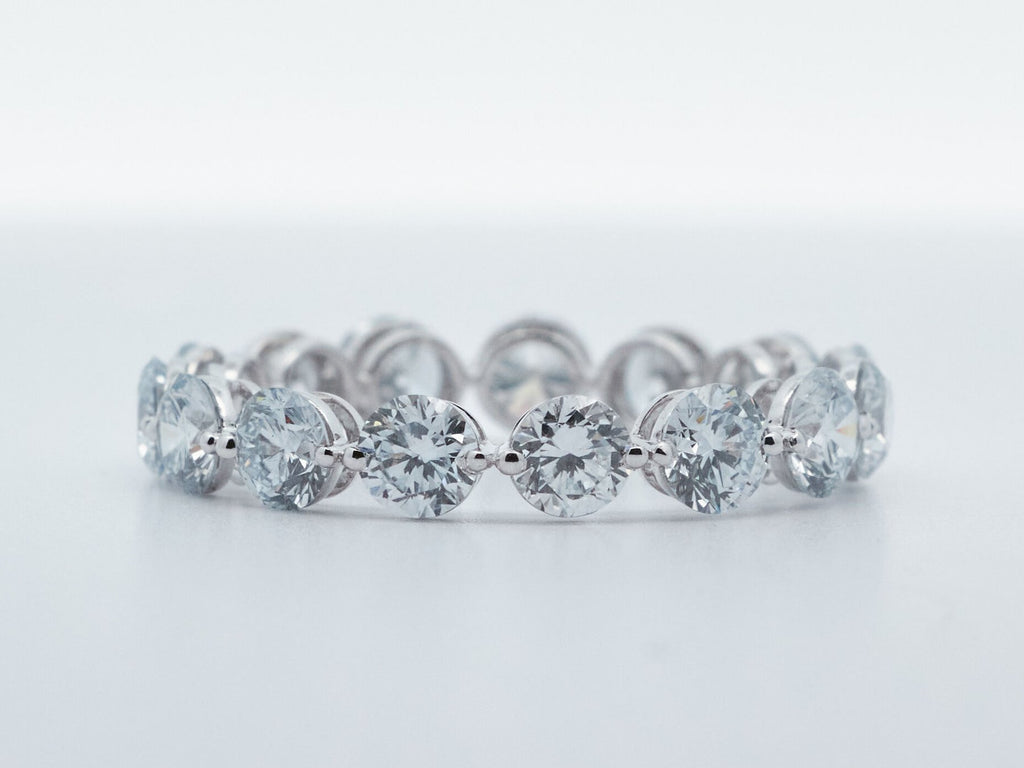 Prabangus Žiedas su Deimantais 3.04 ct | Auksas