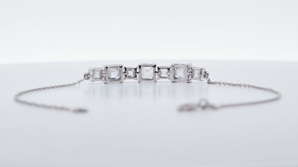 Elegantiška Auksinė Apyrankė 2.46 ct | Laboratorinis Deimantas