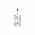 Modernus Pakabukas Baltas Auksas 1.06 ct | Laboratorinis Deimantas
