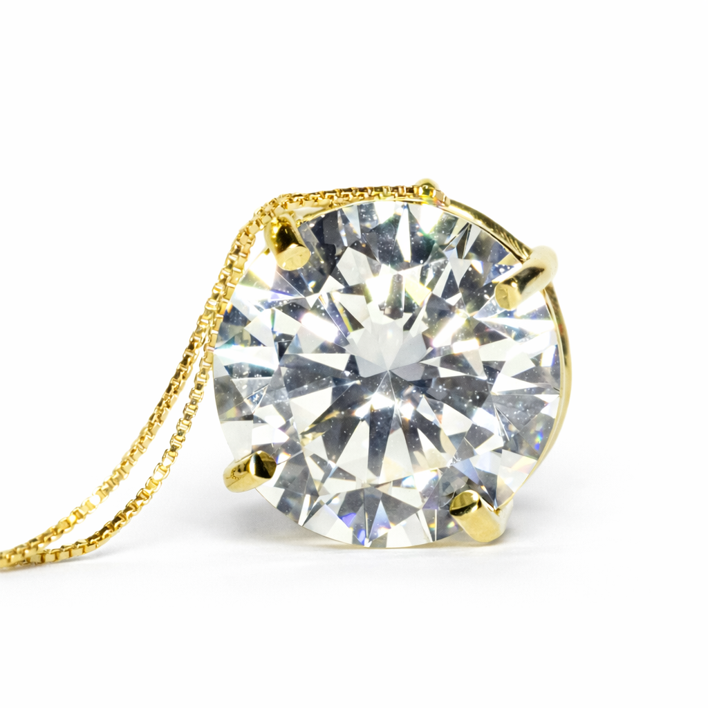 Išskirtinis Pakabukas su Deimantu 5.01 ct | Auksas