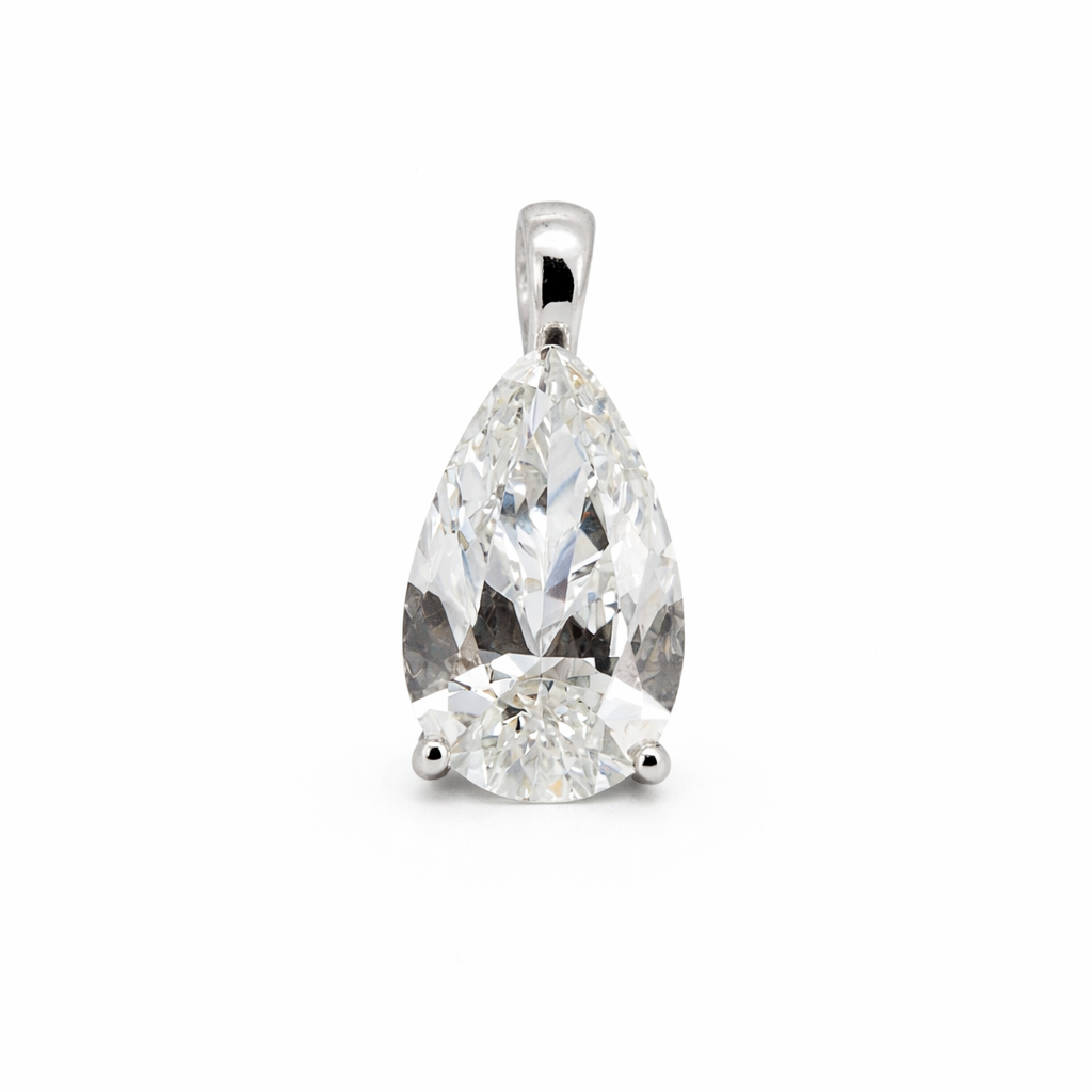 Romantiškas Pakabukas Kriaušės Formos 1.01 ct | Auginti Deimantai