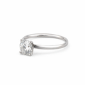 Minimalistinis Auksinis Žiedas 1.24 ct | Laboratorinis Deimantas