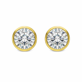 Prabangūs Auskarai su Deimantais 3.20 ct | Auksas