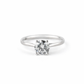 Minimalistinis Auksinis Žiedas 1.16 ct | Auginti Deimantai