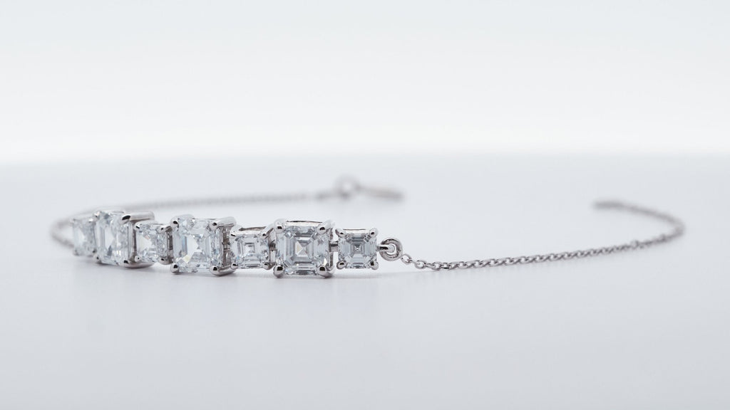 Elegantiška Auksinė Apyrankė 2.46 ct | Laboratorinis Deimantas