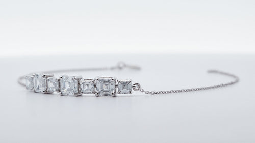 Elegantiška Auksinė Apyrankė 2.46 ct | Laboratorinis Deimantas