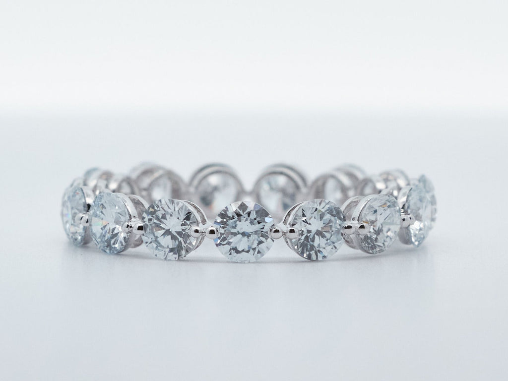 Prabangus Žiedas su Deimantais 3.04 ct | Auksas