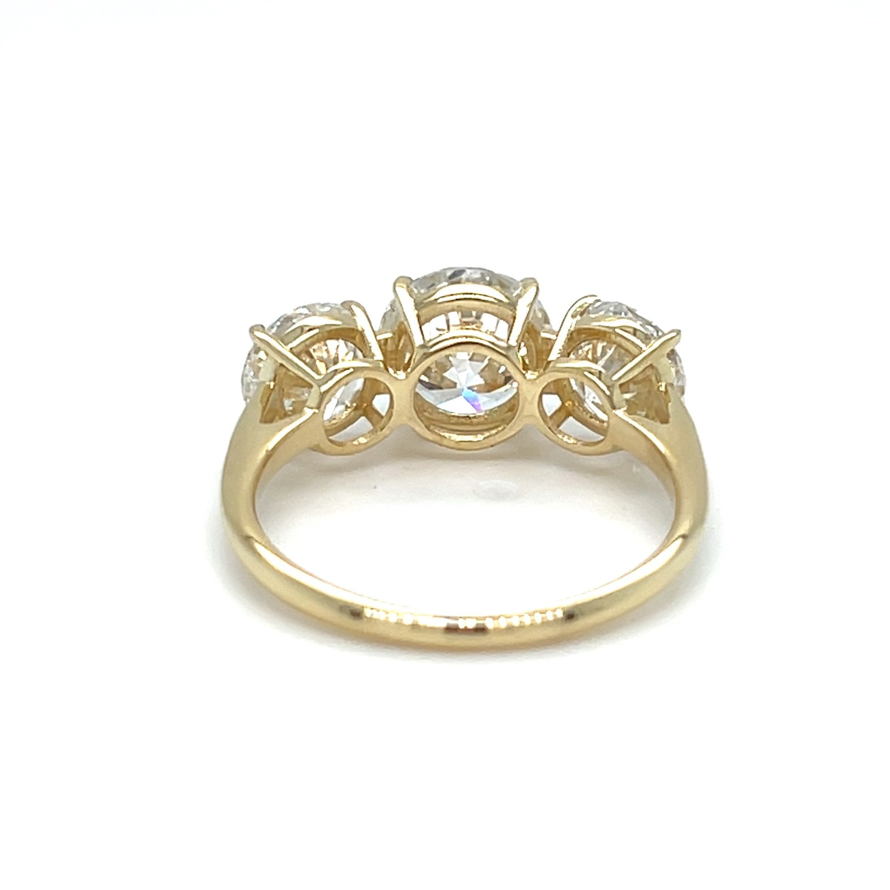 Klasikinis Žiedas su Deimantais 2.00 ct | Auksas