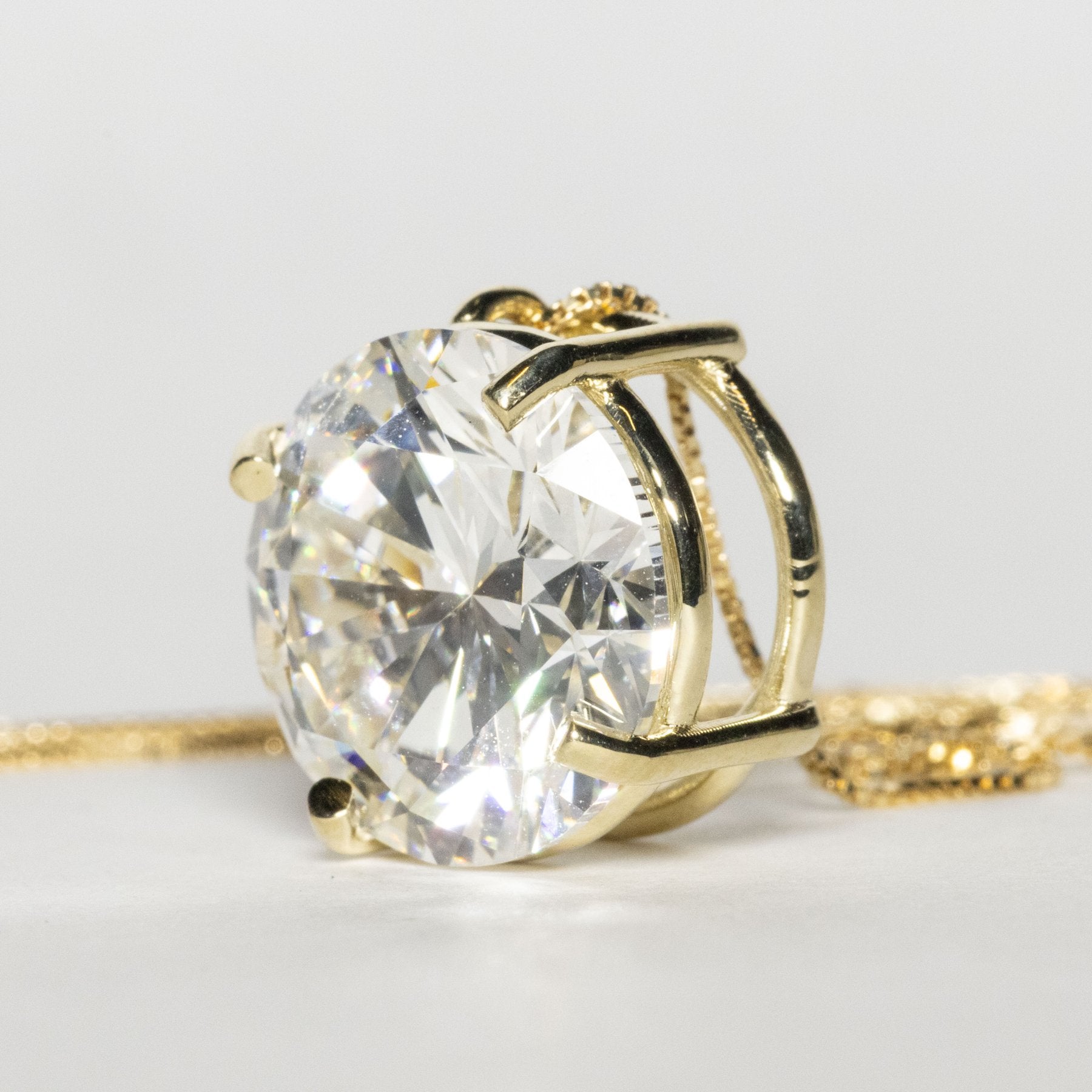 Išskirtinis Pakabukas su Deimantu 5.01 ct | Auksas