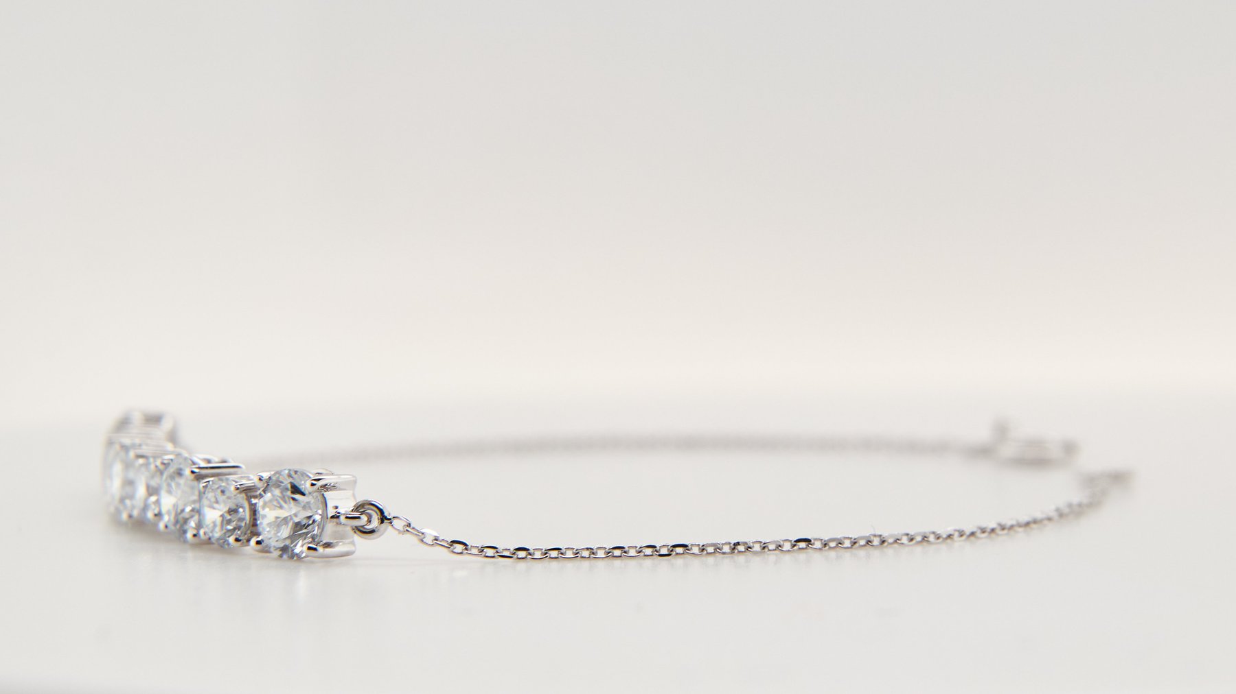 Prabangi Auksinė Apyrankė 2.60 ct | Laboratorijoje Auginti Deimantai