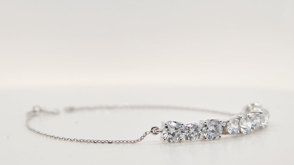 Prabangi Auksinė Apyrankė 2.60 ct | Laboratorijoje Auginti Deimantai