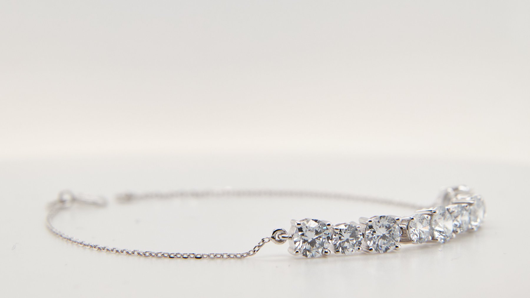 Prabangi Auksinė Apyrankė 2.60 ct | Laboratorijoje Auginti Deimantai