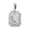 Elegantiškas Pakabukas Emeraldo Formos 1.91 ct | Auksas