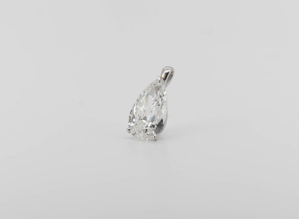 Romantiškas Pakabukas Kriaušės Formos 1.01 ct | Auginti Deimantai