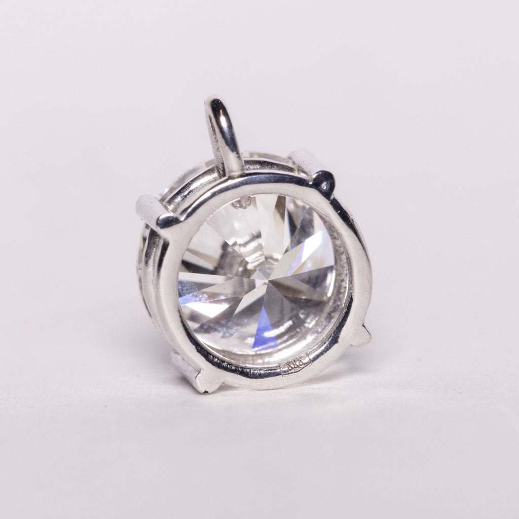 Prabangus Pakabukas Baltas Auksas 2.00 ct | Laboratorinis Deimantas